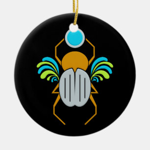 SCARAB-Ornament, beidseitig Keramikornament