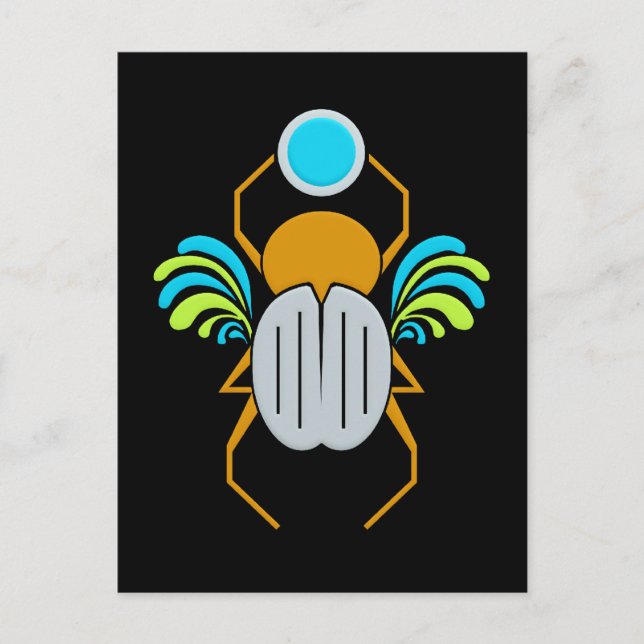 SCARAB Postkarte (Vorderseite)