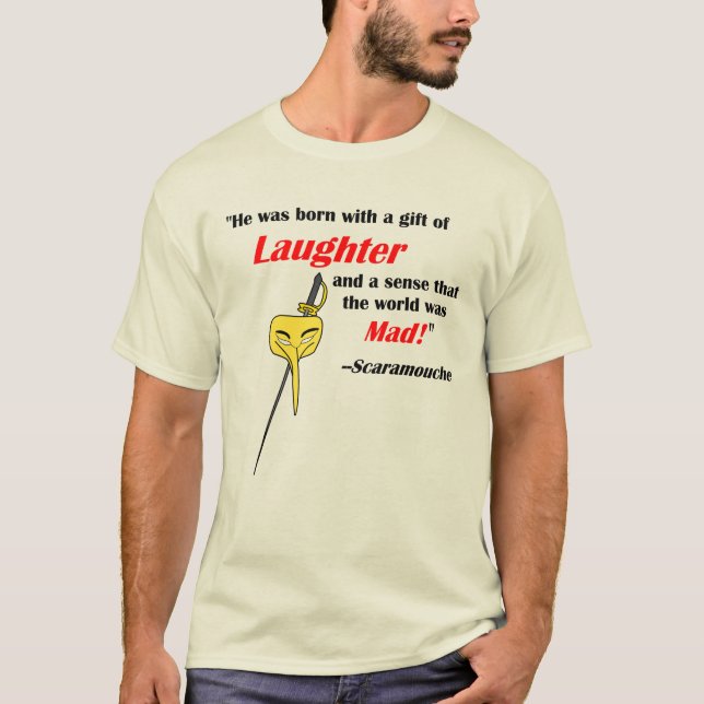 Scaramouche Quote T - Shirt (Vorderseite)