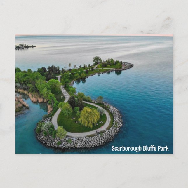 Scarborough Bluffs Park, ONTARIO, KANADA Postkarte (Vorderseite)