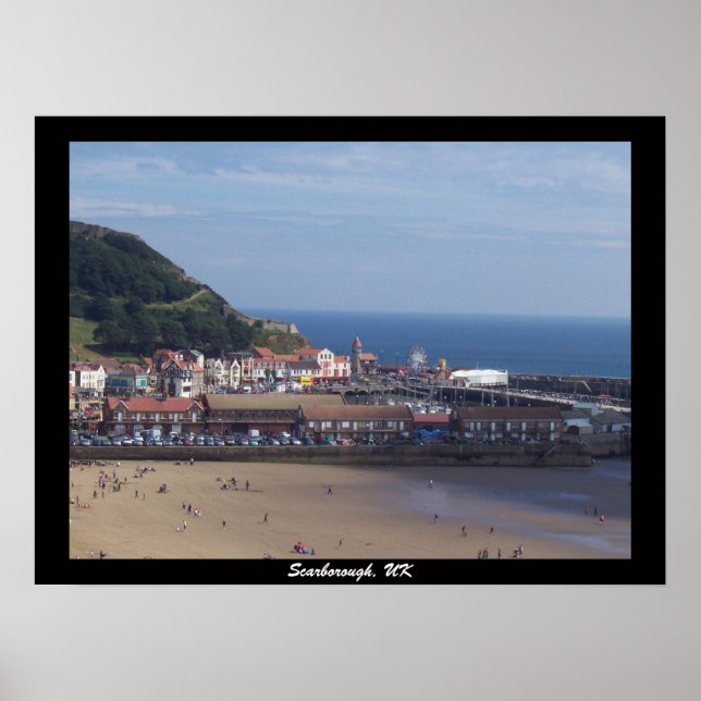 Scarborough, britisches Plakat (Vorne)