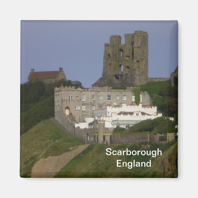 Scarborough Castle England Magnet (Vorne)