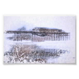 Scarborough: Die North Bay Pier Fotodruck