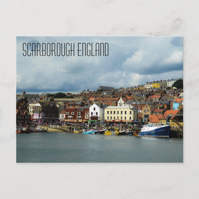 Scarborough England Postcard Postkarte (Vorderseite)
