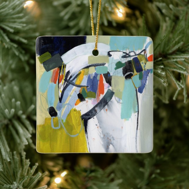 Scarborough Fair - Abstrakt Keramikornament (Baum)