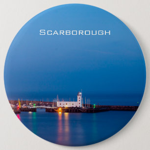 Scarborough Lighthouse Button
