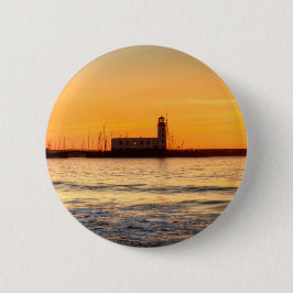 Scarborough Lighthouse Button