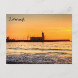 Scarborough Lighthouse Postkarte