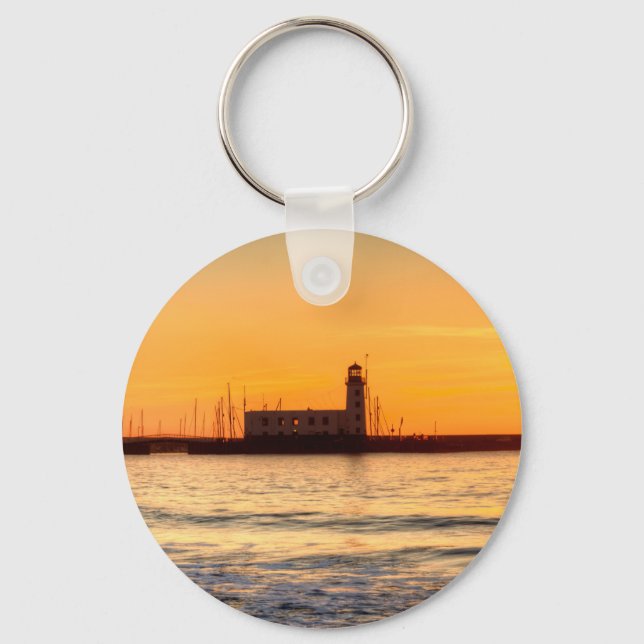 Scarborough Lighthouse Schlüsselanhänger (Vorderseite)