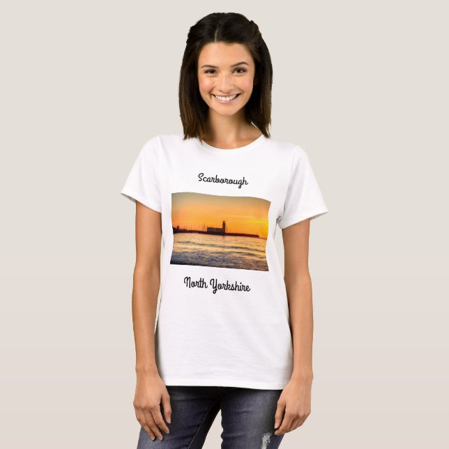 Scarborough Lighthouse T-Shirt (Vorne ganz)
