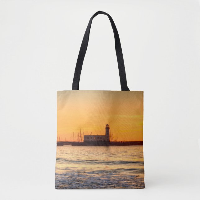 Scarborough Lighthouse Tasche (Vorderseite)