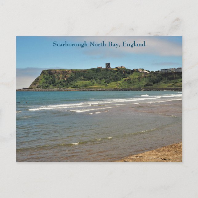 Scarborough North Bay, England, Postcard Postkarte (Vorderseite)