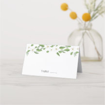 Scarborough Sage Mariage Siège Cartes de lieu