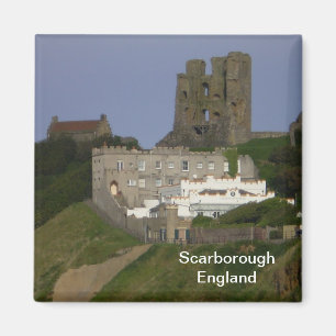 Scarborough-Schloss-England-Magnet Magnet