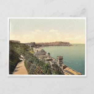 Scarborough, South Bay, Yorkshire, England seltene Postkarte