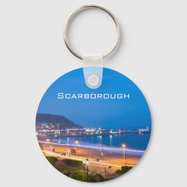 Scarborough South Sands Schlüsselanhänger (Vorderseite)