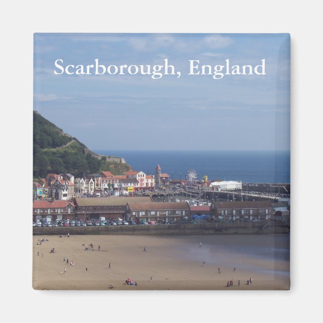 Scarborough-Strandmagnet Magnet (Vorne)