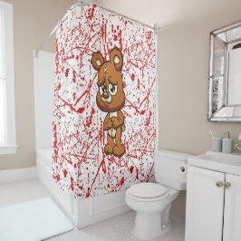 Scare Bear Duschvorhang