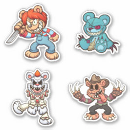 Scare Bear - Horror Aufkleber