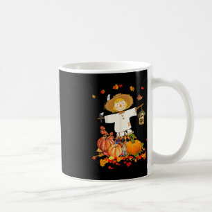 Scarecrow Autumn Hello Fall Pumpkin Thanksgiving H Kaffeetasse