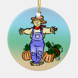 Scarecrow Bauer Ornament