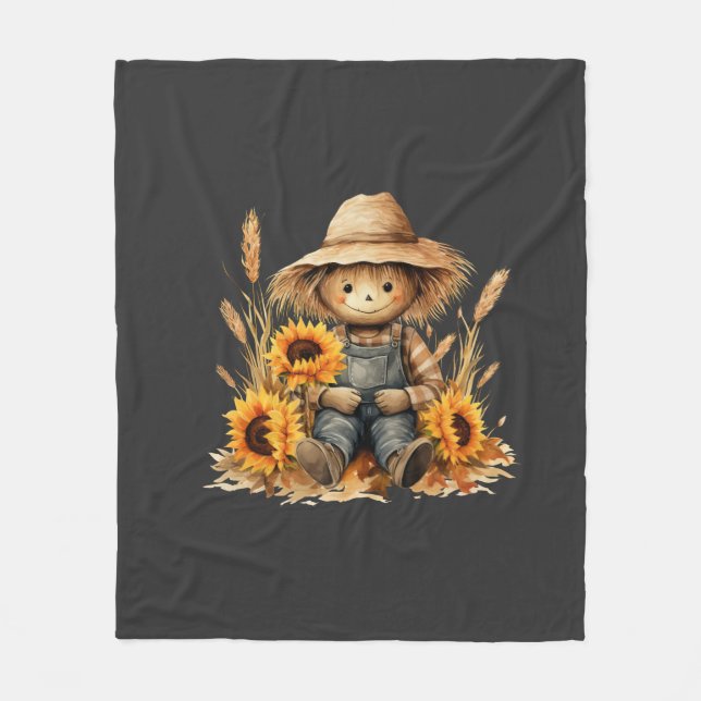 Scarecrow Fleecedecke (Vorderseite)