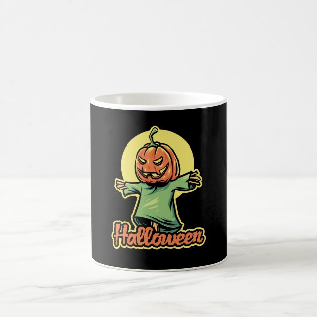 Scarecrow Halloween Kaffeetasse (Mittel)