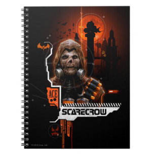 Scarecrow Orange Grafik Notizblock