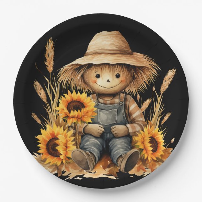 Scarecrow Pappteller (Vorderseite)