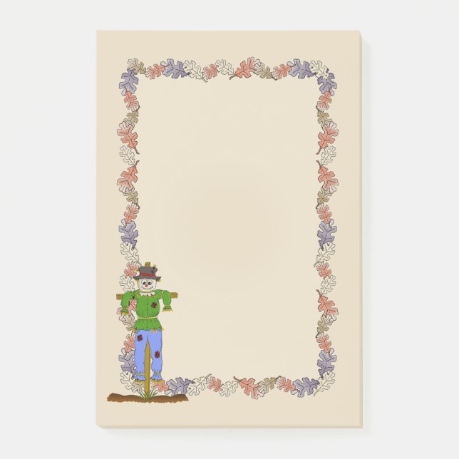 Scarecrow Post-it Klebezettel (Vorderseite)