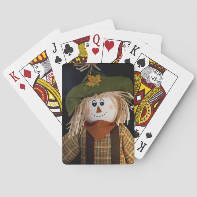 Scarecrow und Grüner Hut Spielkarten (Rückseite)