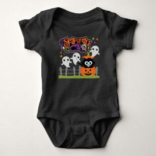 Scaredy Cat Baby Strampler