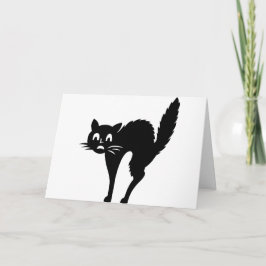 Scaredy-Katzengeburt Karte