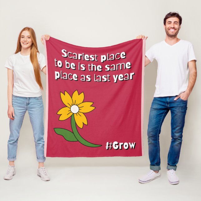 Scariest Place Is Staying the Same  Fleecedecke (Beispiel)