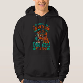 Scaring The Competition One Goal Sports Halloween Hoodie
