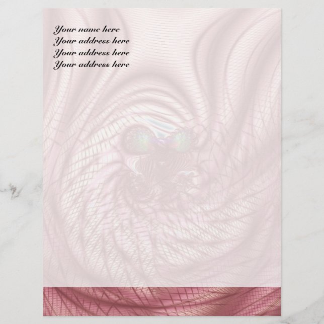 Scarlet Bird Briefbogen (Vorderseite)