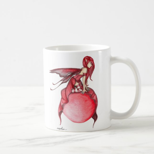 Scarlet-Blasen-Fee-Tasse Kaffeetasse (Rechts)