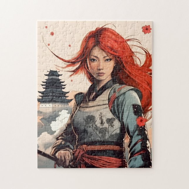 Scarlet Blossom Samurai (Vertikal)