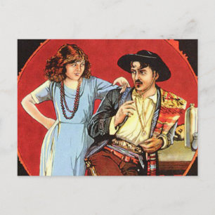 Scarlet Days Movie Poster Postkarte