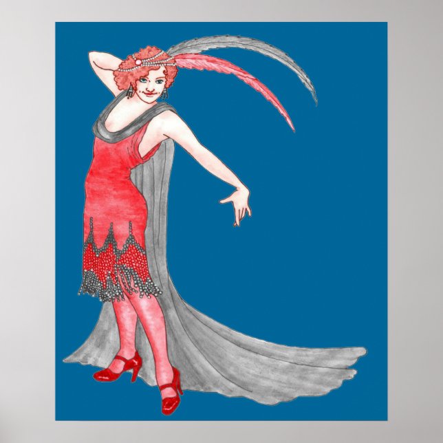 Scarlet Flapper Poster (Vorne)