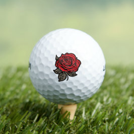 Scarlet Harmony Golfball