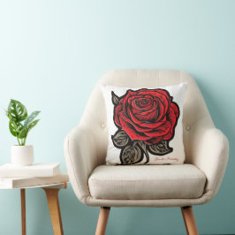 Scarlet Harmony Kissen