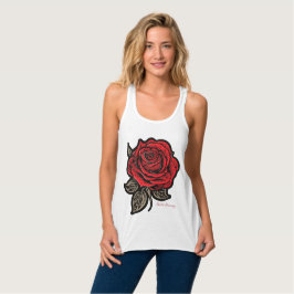 Scarlet Harmony Tank Top