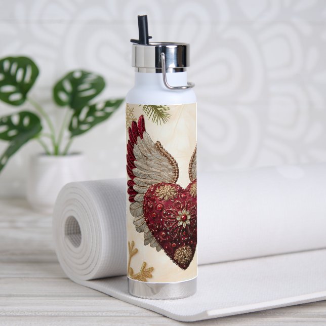 "Scarlet Heart Romance" Trinkflasche (Yoga (gedreht)