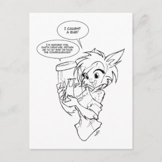 Scarlet Jar Postkarte