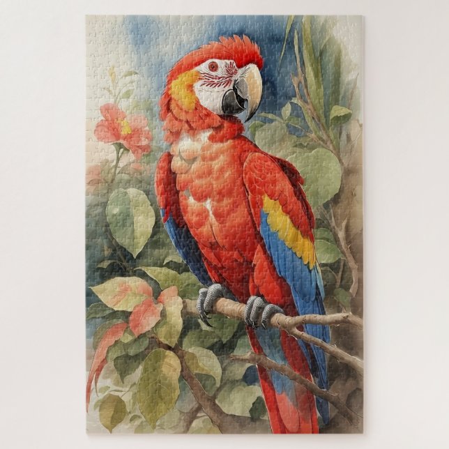 Scarlet Macaw (Vertikal)