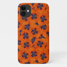 Scarlet Orange Poppy Nahtloses Muster Case-Mate iPhone Hülle