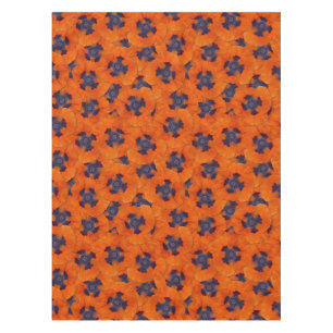 Scarlet Orange Poppy Nahtloses Muster Tischdecke