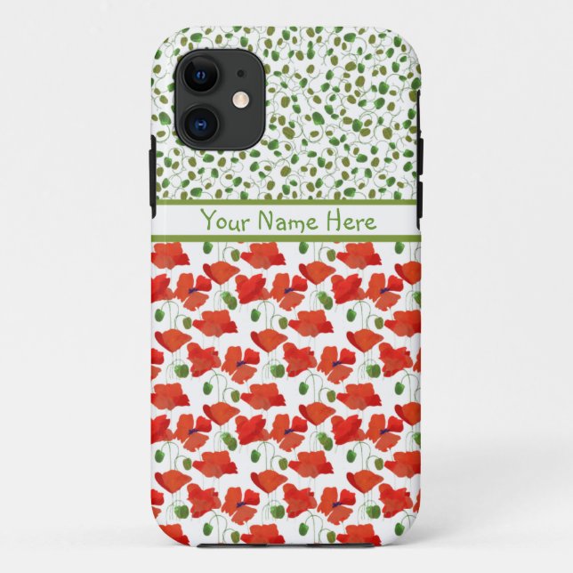 Scarlet Poppies Mix'n'Match iPhone 5/5s Fall Case-Mate iPhone Hülle (Rückseite)