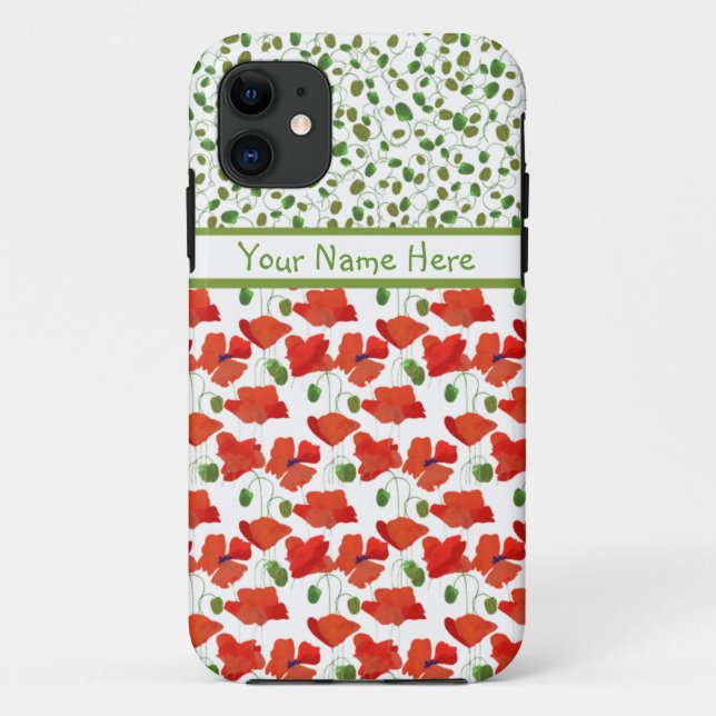 Scarlet Poppies Mix'n'Match iPhone 5 Xtreme Coque (Dos)